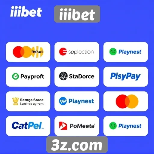 Diversificação de métodos de pagamento no iiibet