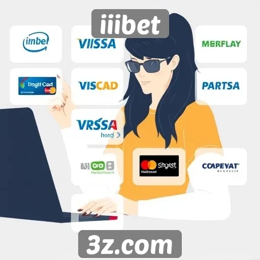 Opções de pagamento oferecidas pelo iiibet